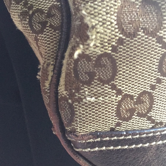 Gucci Monogram Hobo Handbag - Picture 8 of 8
